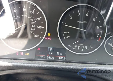 2016 BMW 328I from USA, damaged, VIN WBA8E9G54GNU29808